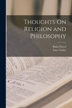 Coperta cărții Thoughts On Religion and Philosophy