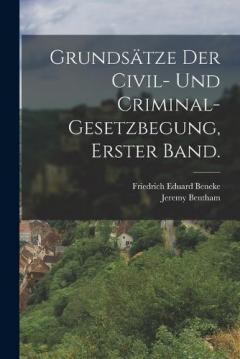 Grundsätze der Civil- und Criminal-Gesetzbegung, Erster Band.