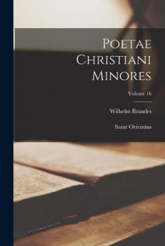 Coperta cărții Poetae christiani minores; Volume 16