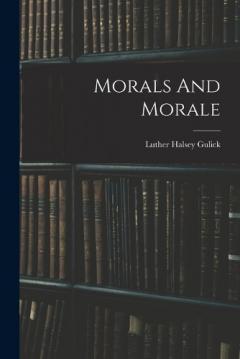 Coperta cărții Morals And Morale