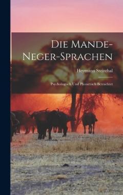 Coperta cărții Die Mande-Neger-Sprachen: Psychologisch und Phonetisch Betrachtet