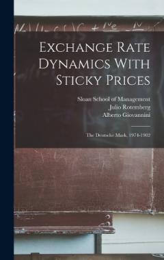 Coperta cărții Exchange Rate Dynamics With Sticky Prices: The Deutsche Mark, 1974-1982