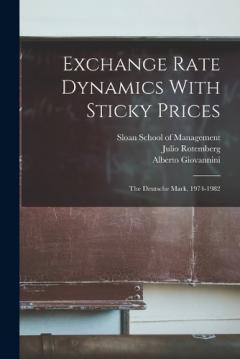 Coperta cărții Exchange Rate Dynamics With Sticky Prices: The Deutsche Mark, 1974-1982