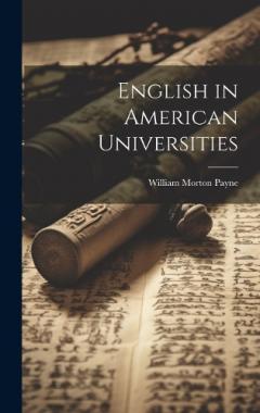 Coperta cărții English in American Universities