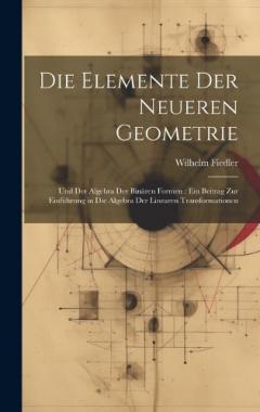 Die Elemente Der Neueren Geometrie: Und Der Algebra Der Binären Formen: Ein Beitrag Zur Einführung in Die Algebra Der Linearen Transformationen