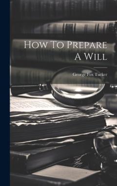 Coperta cărții How To Prepare A Will