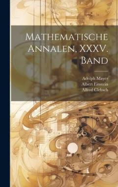 Coperta cărții Mathematische Annalen, XXXV. Band