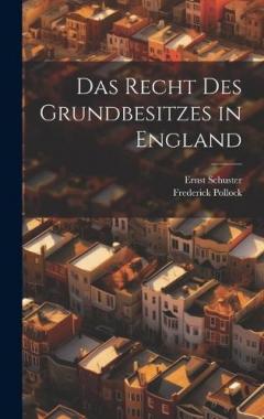Coperta cărții Das Recht Des Grundbesitzes in England