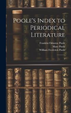 Coperta cărții Poole's Index to Periodical Literature: 2