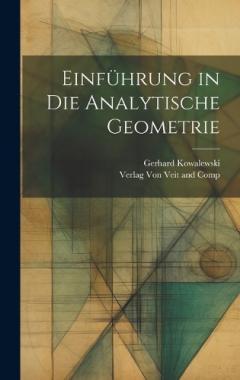 Coperta cărții Einführung in die Analytische Geometrie