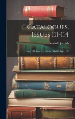 Coperta cărții Catalogues, Issues 111-114; issue 137; issue 141; issues 147-148; issue 151