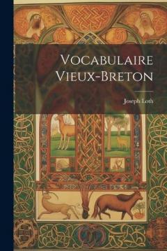 Coperta cărții Vocabulaire Vieux-Breton