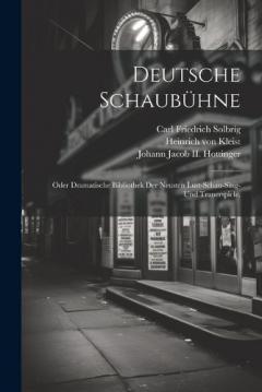 Coperta cărții Deutsche Schaubühne; oder dramatische Bibliothek der neusten Lust-Schau-Sing- und Trauerspiele.