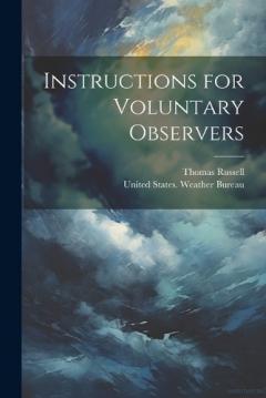 Coperta cărții Instructions for Voluntary Observers