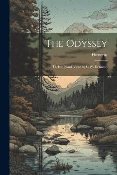Coperta cărții The Odyssey: Tr. Into Blank Verse by G.W. Edginton