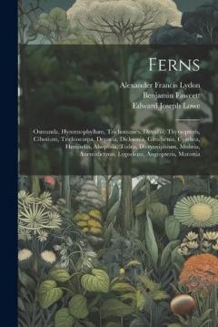 Coperta cărții Ferns: Osmunda, Hymenophyllum, Trichomanes, Davallia, Thyrsopteris, Cibotium, Trichiocarpa, Deparia, Dicksonia, Gleichenia, Cyathea, Hemitelia, Alsophila, Todea, Dictyoxiphium, Mohria, Anemidictyon, Lygodium, Angiopteris, Marattia