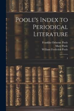Coperta cărții Poole's Index to Periodical Literature: 2