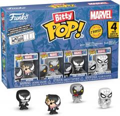 Set 4 figurine - Marvel - Venom, Anti-Venom, She-Venom, Spider-Man