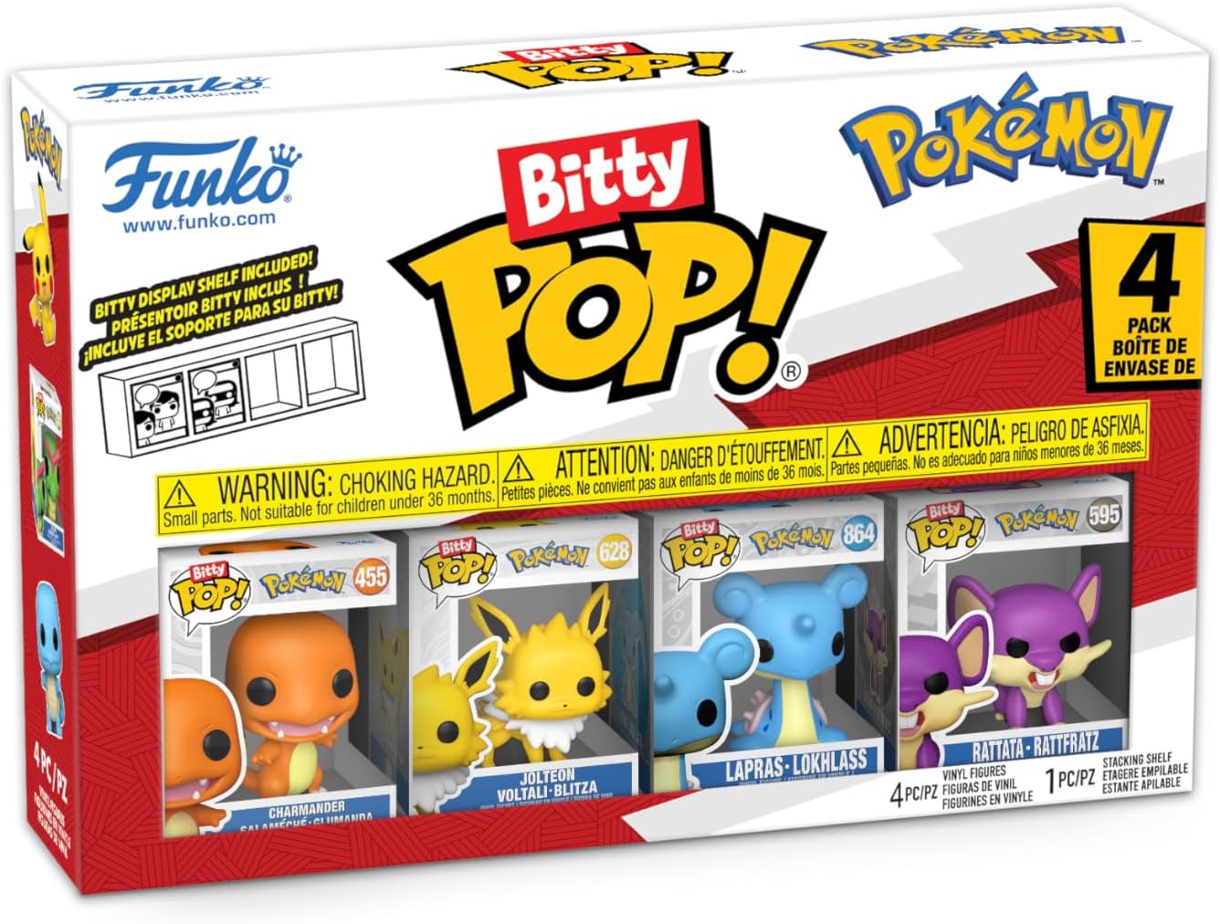 funko pop ポケモン　Pokémonセット Set 4 figurine - Pokemon - Funko