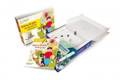 Pachet Raspundel Istetel - Creion electronic Albi + carte Intru in joc, invat pe loc