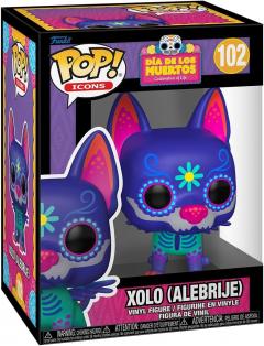 Figurina - Dia De Los Muertos - Xolo(Alebrije)