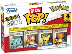 Set 4 figurine - Pokemon - Bulbasaur, Flareon, Pichu, Charizard