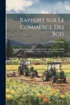 Rapport Sur Le Commerce Des Bois: Rédigé Dáprès Des Renseignements Que Láuteur a Recueillis Dans Le Cours Dún Voyage R Ecent En Europe