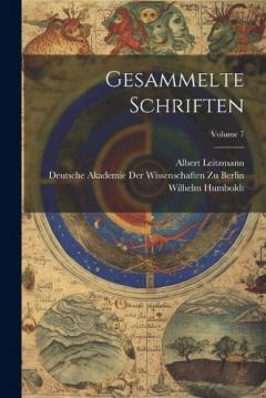 Coperta cărții Gesammelte Schriften; Volume 7