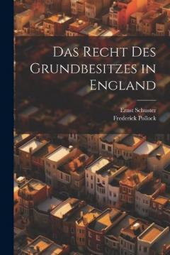 Coperta cărții Das Recht Des Grundbesitzes in England