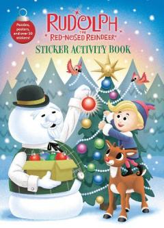 Coperta cărții Rudolph the Red-Nosed Reindeer Sticker Activity Book