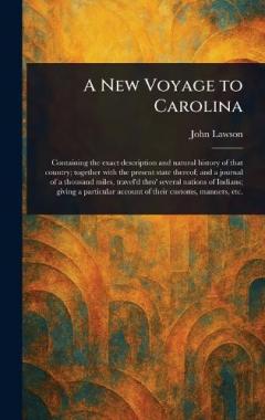 Coperta cărții A New Voyage to Carolina