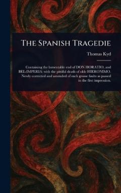 Coperta cărții The Spanish Tragedie