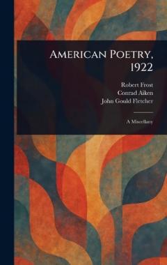 Coperta cărții American Poetry, 1922