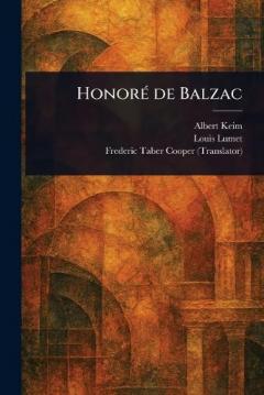 Coperta cărții Honoré De Balzac