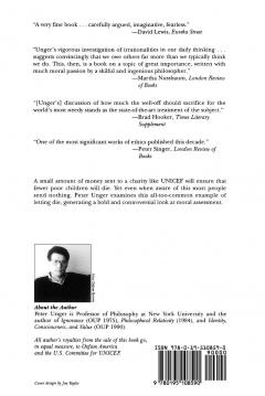 Living High and Letting Die : Our Illusion of Innocence