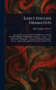 Coperta cărții Early English Dramatists