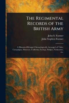 Coperta cărții The Regimental Records of the British Army