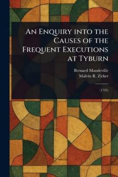 Coperta cărții An Enquiry Into the Causes of the Frequent Executions at Tyburn
