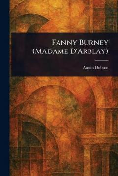 Coperta cărții Fanny Burney (Madame D'Arblay)