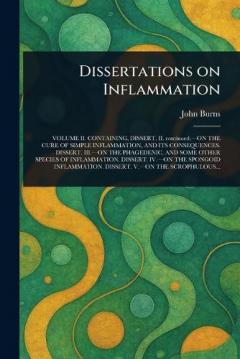Coperta cărții Dissertations on Inflammation