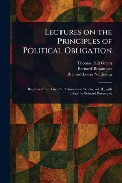 Coperta cărții Lectures on the Principles of Political Obligation