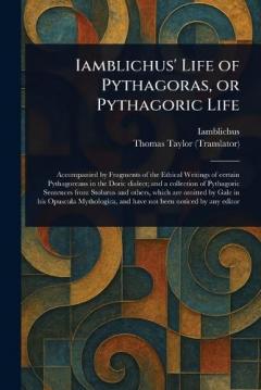 Coperta cărții Iamblichus' Life of Pythagoras, or Pythagoric Life