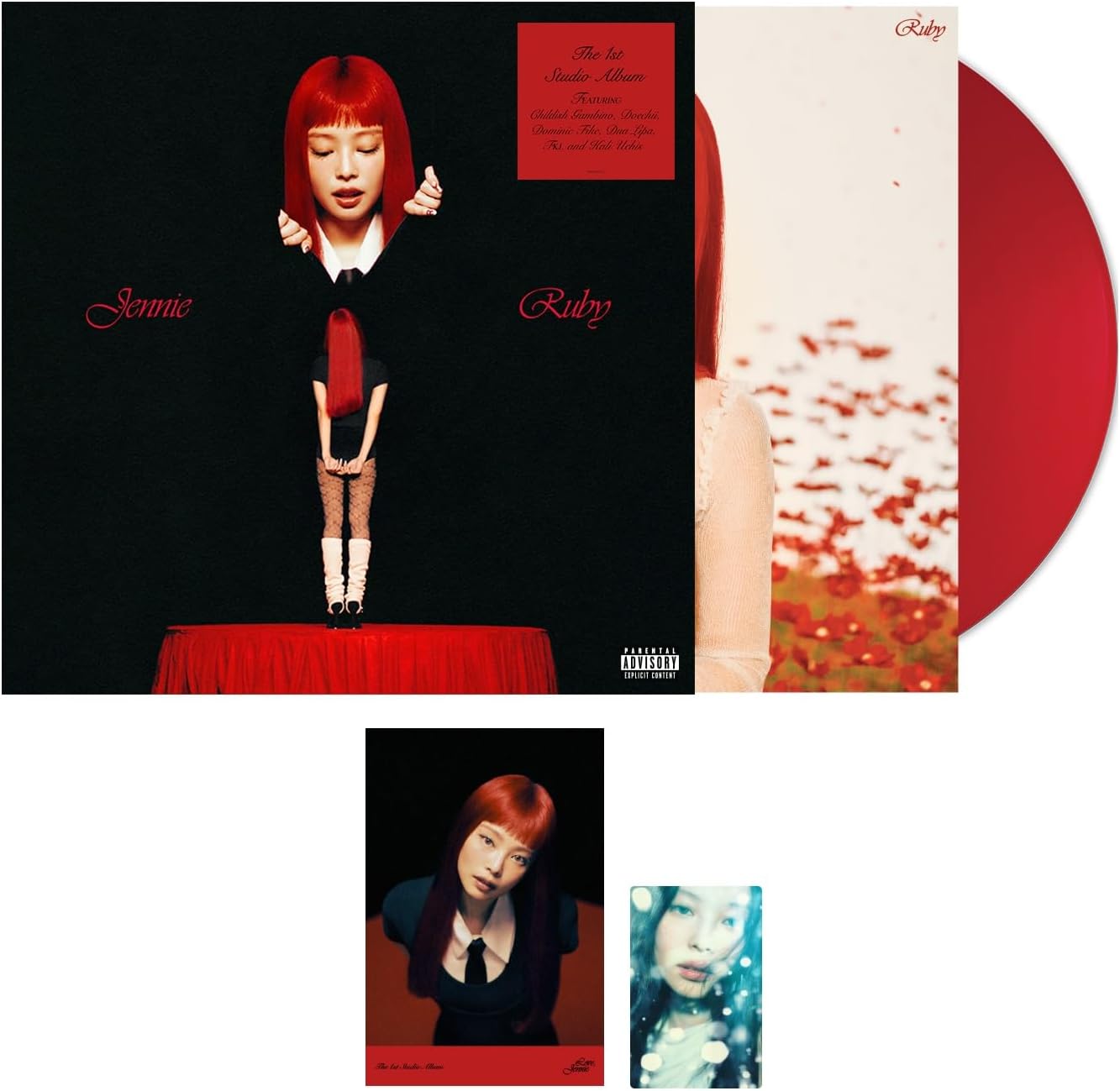 【新品未開封】 JENNIE ジェニ Ruby クリア Red Vinyl LP Ruby (Opaque Red Vinyl) - Jennie