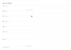 Agenda 2026 - Two Happy Cats 