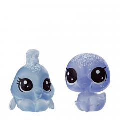Littlest Pet Shop - Punguta Surpriza - 2 Animalute Inghetate