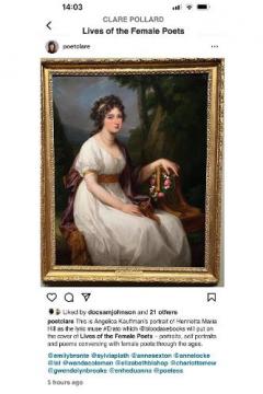 Coperta cărții Lives of the Female Poets