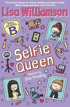 Coperta cărții Bigg School: Selfie Queen
