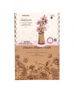 Puzzle 3D - Floarea Sakura, 132 piese