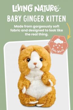 Jucarie de plus - Baby Ginger Kitten