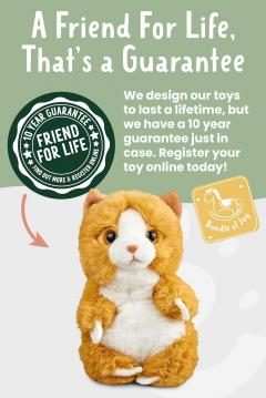 Jucarie de plus - Baby Ginger Kitten